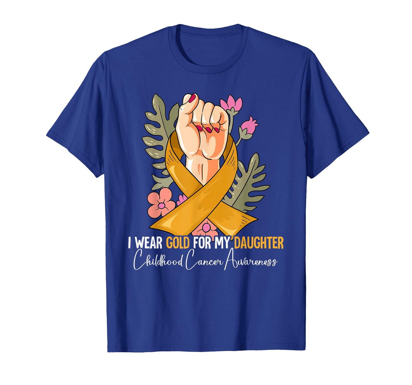 Daughter Childhood Cancer Awareness T-Shirt