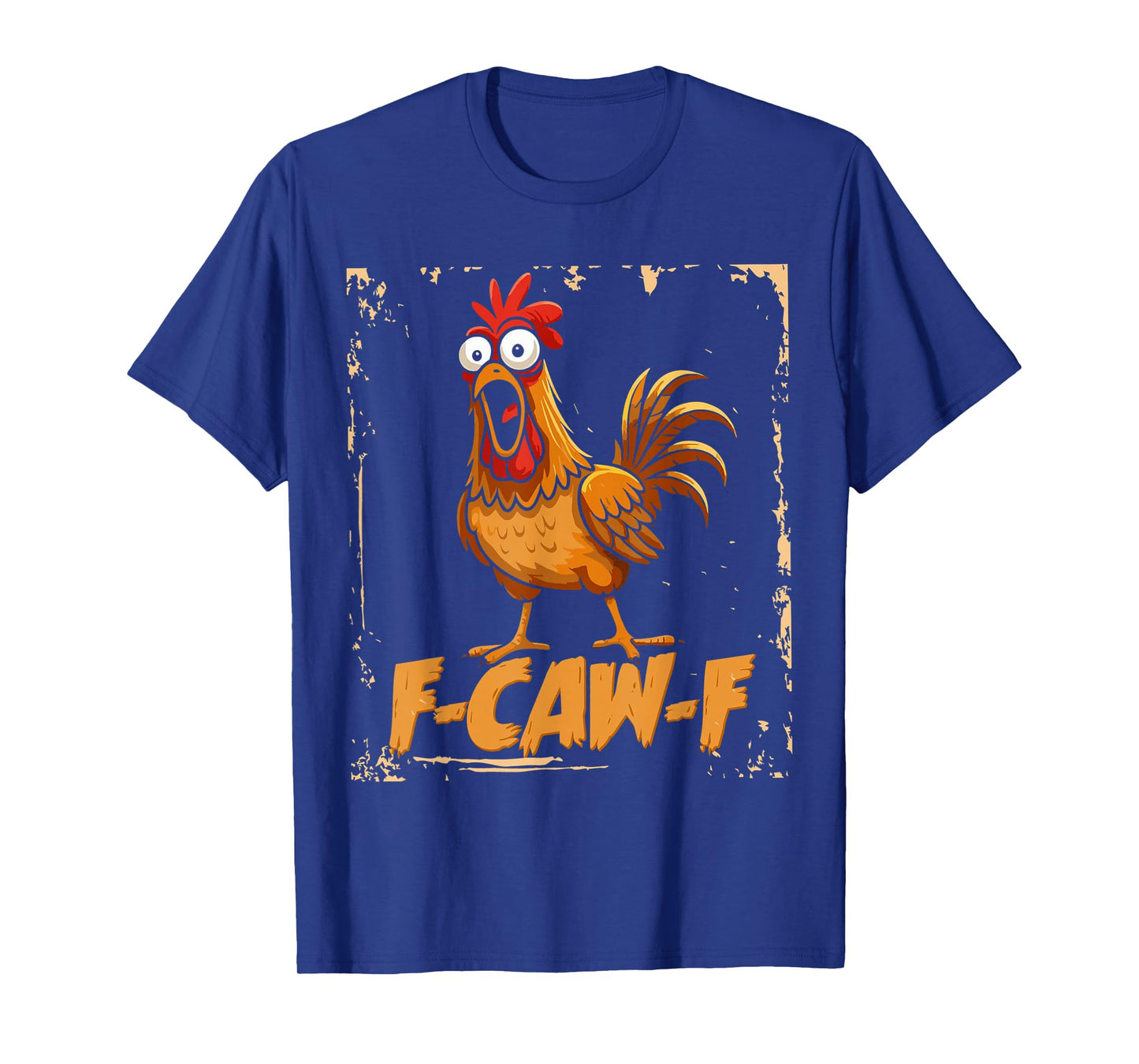 Funny F-Caw-F Chicken FCAWF Rooster Halloween Bird Crow T-Shirt