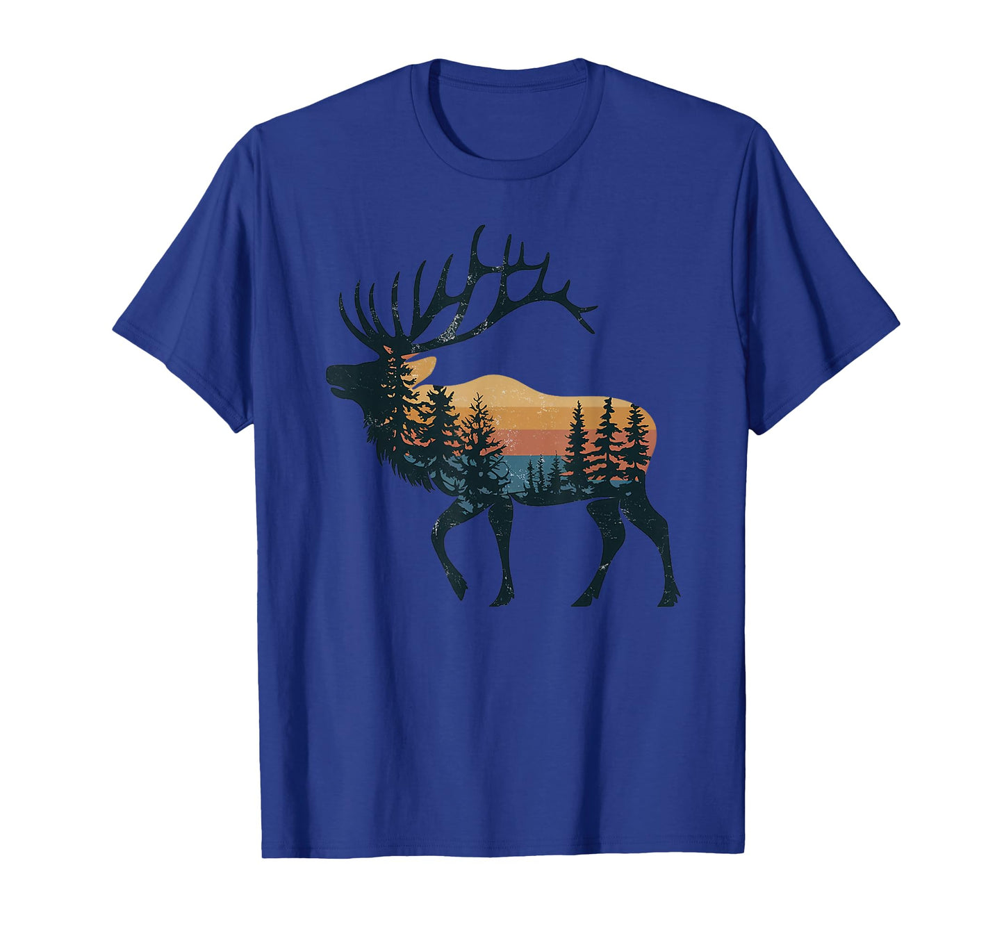 Elk Hunting Hiking Outdoor Camping Forest Men Women Elk T-Shirt