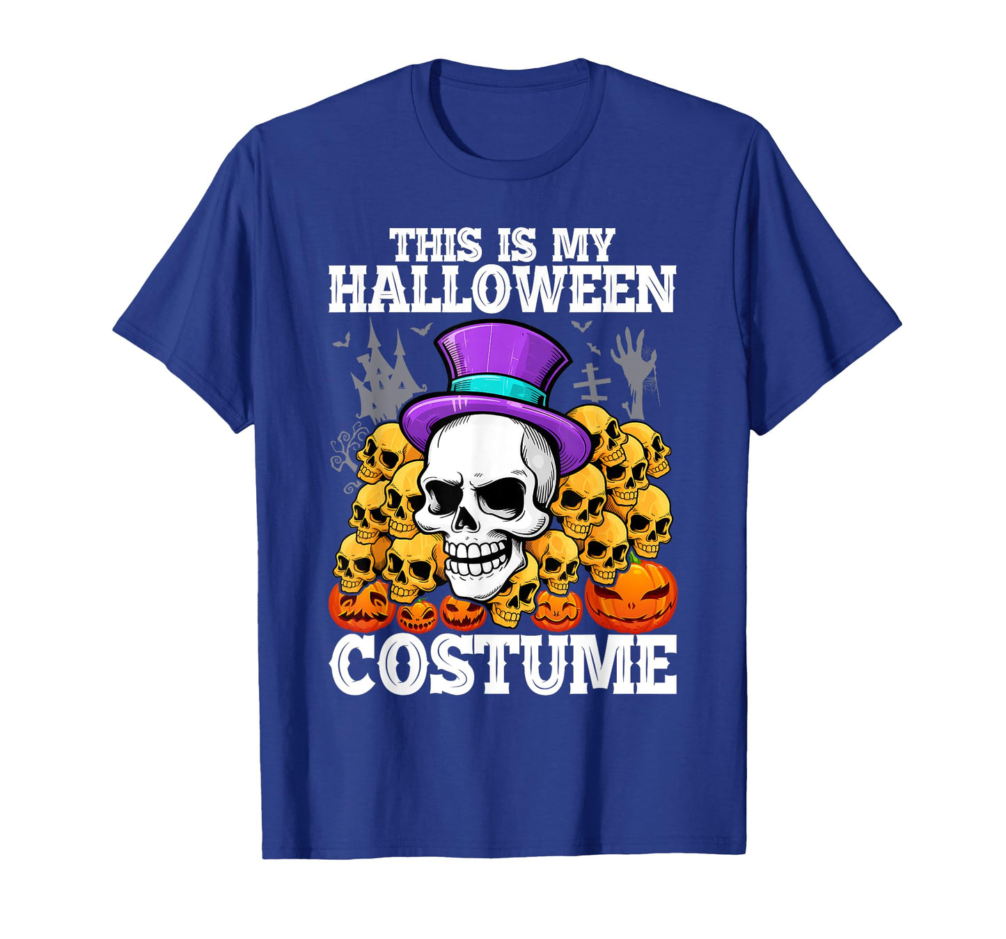 This is My Halloween Costume Skeleton Funny T-Shirt