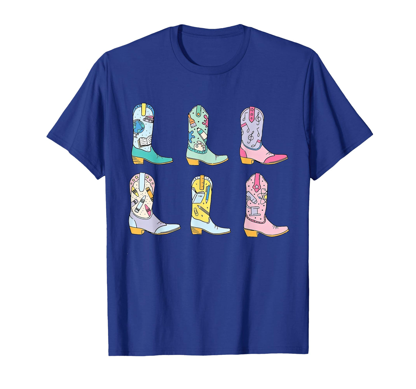 Teacher Life Howdy Teacher, Cowboy Boots Tees T-Shirt