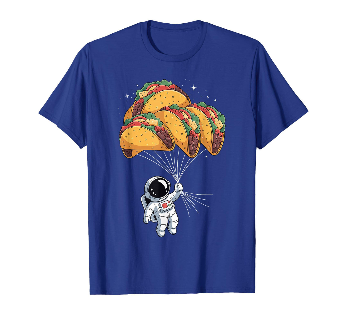 Astronaut Floating Taco Mexican Food Tacos T-Shirt