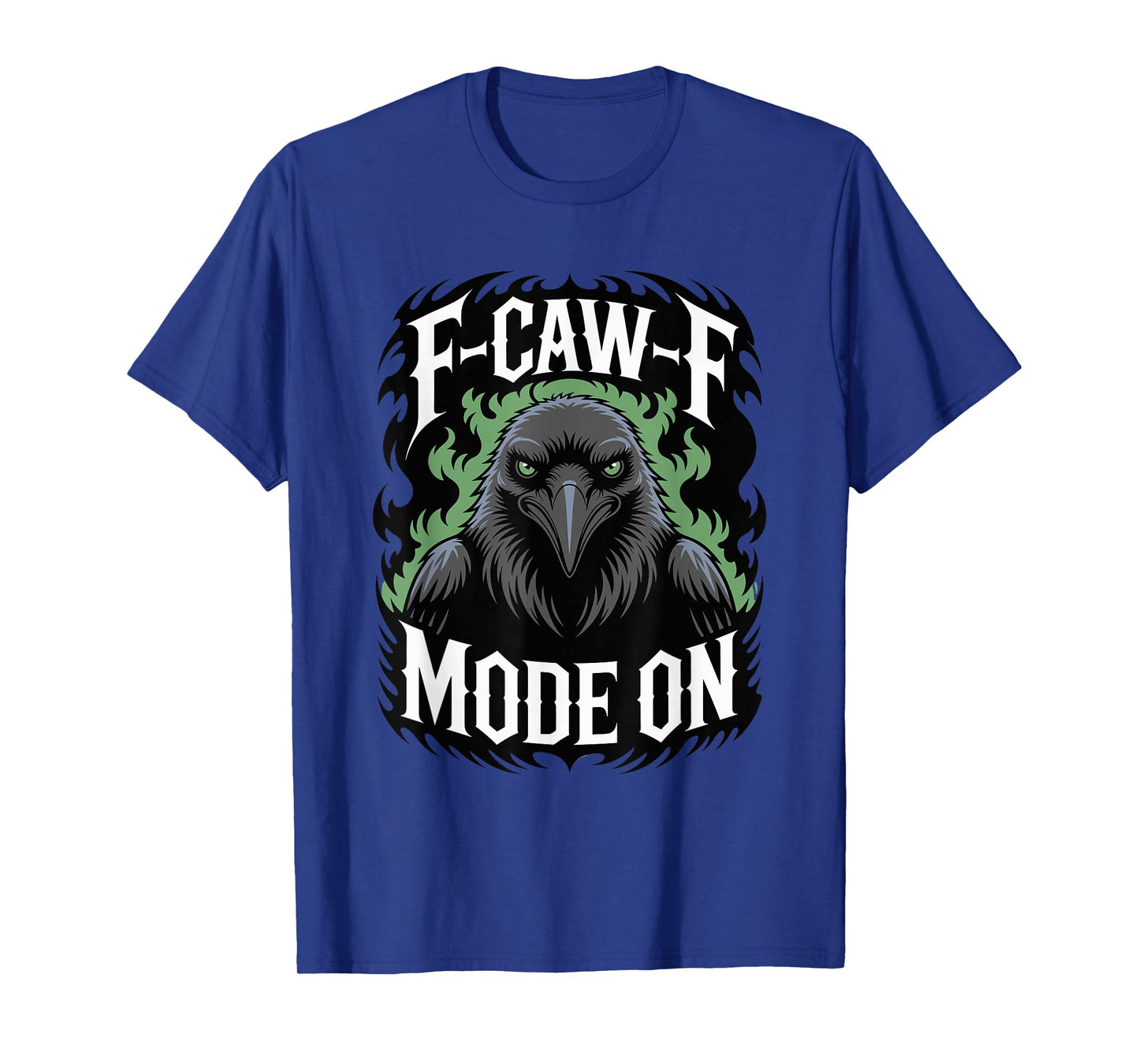F-Caw-F Black Crow Blackbird FCAWF T-Shirt