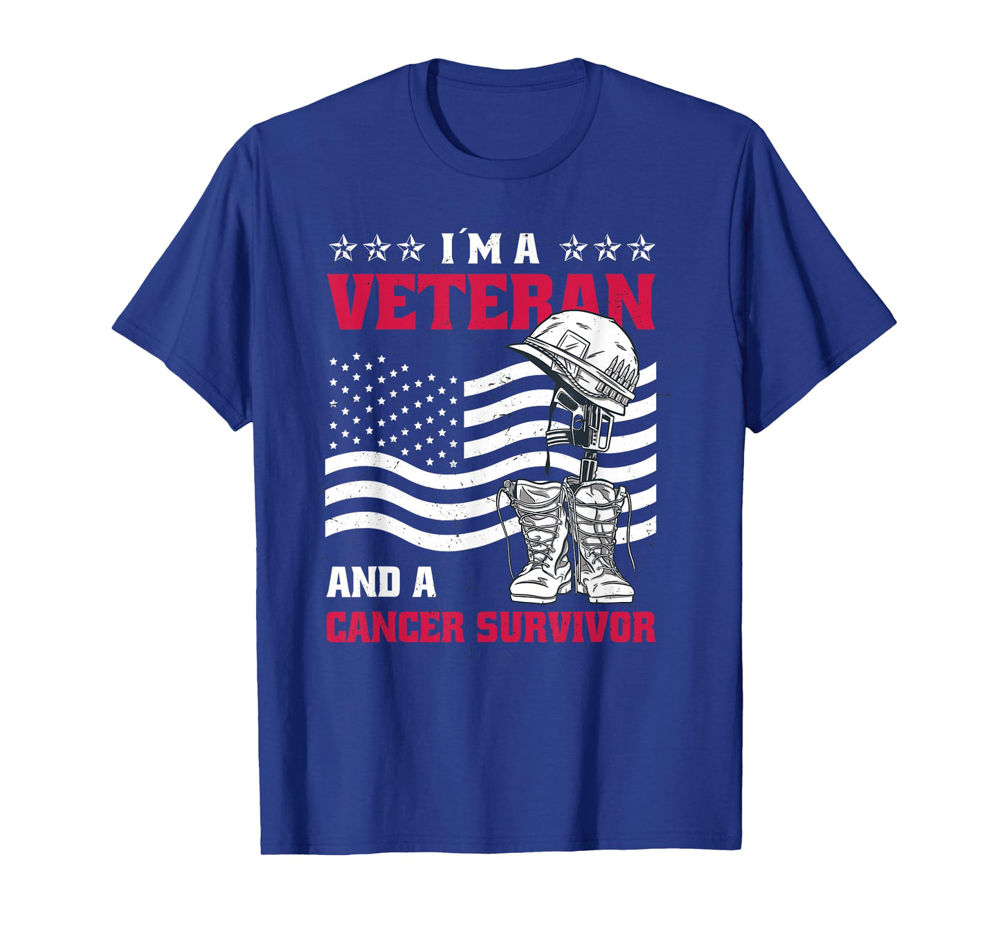 Veteran And Cancer Survivor T-Shirt