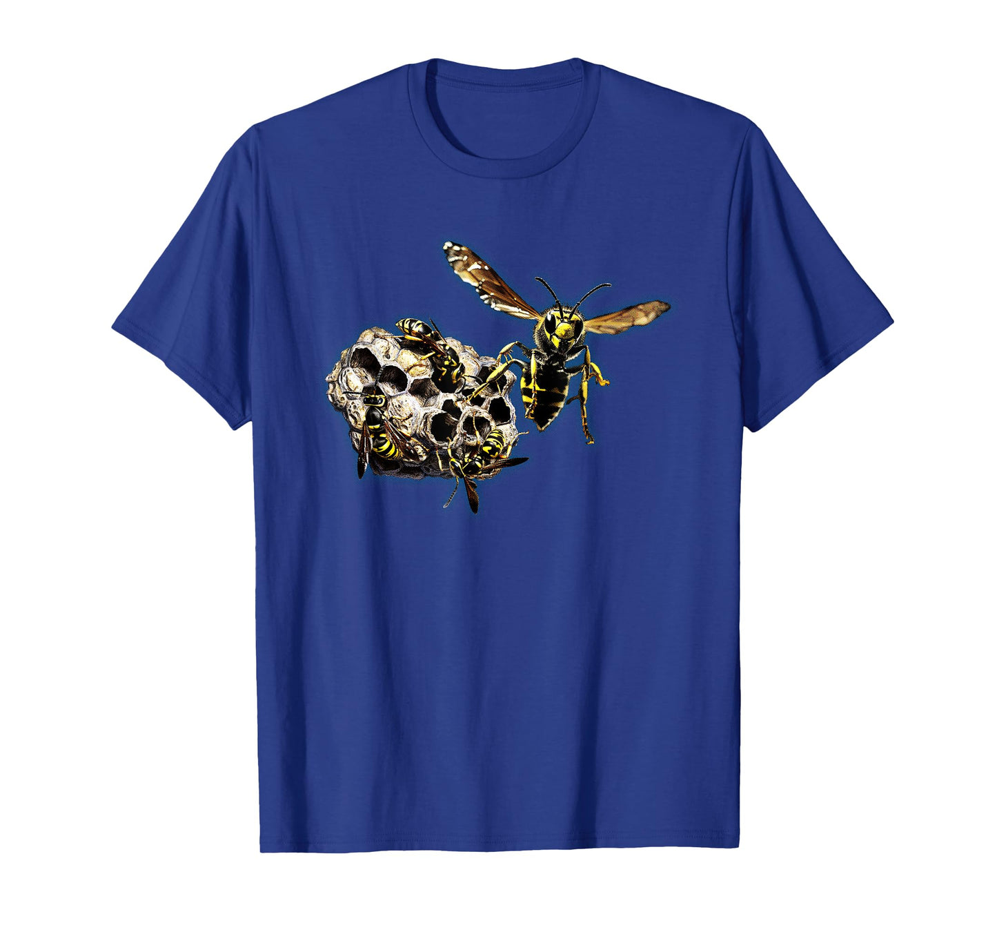 Wasp Hive nature lover insect wasps bees nest graphic art T-Shirt