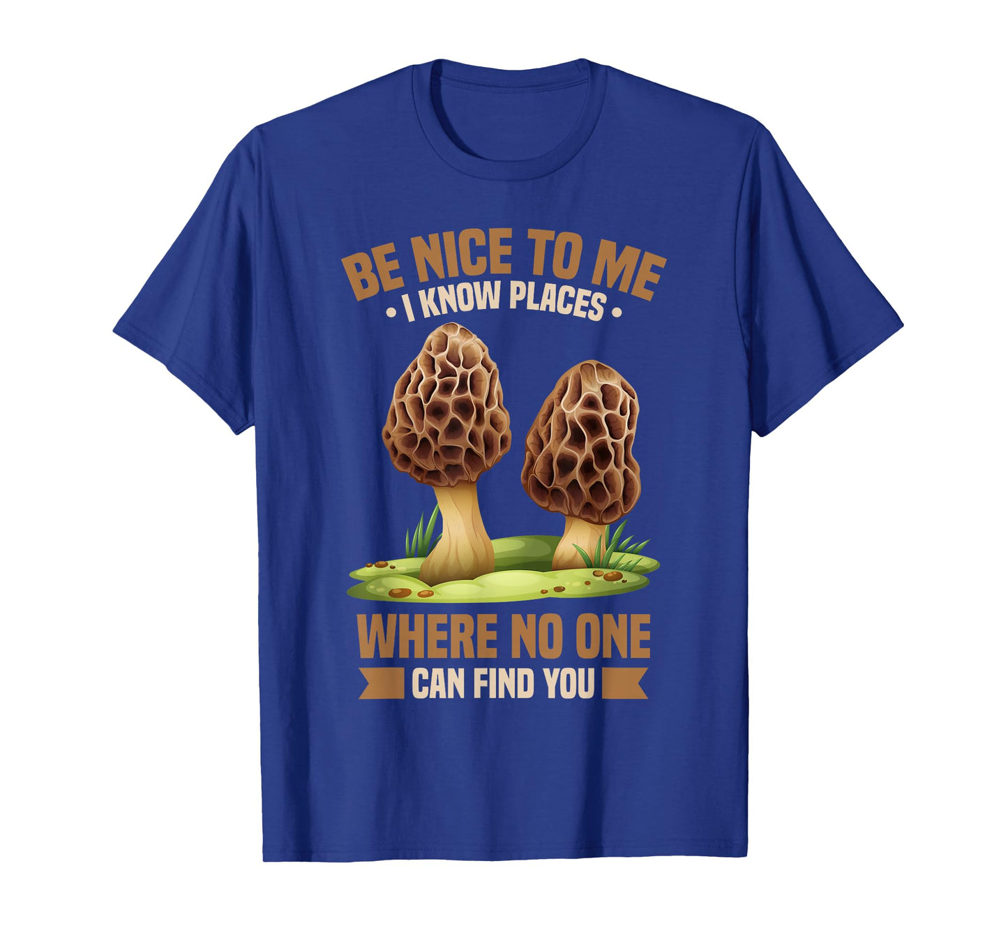 Funny Mushrooms Morel Hunter T-Shirt