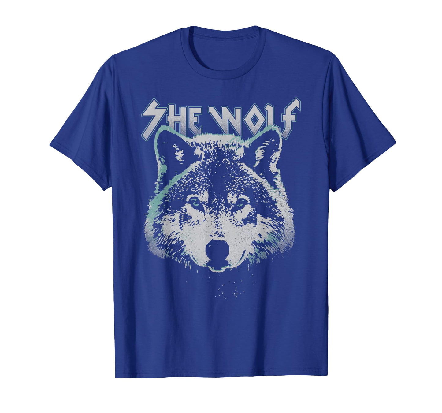 She Wolf Fierce Portrait T-Shirt