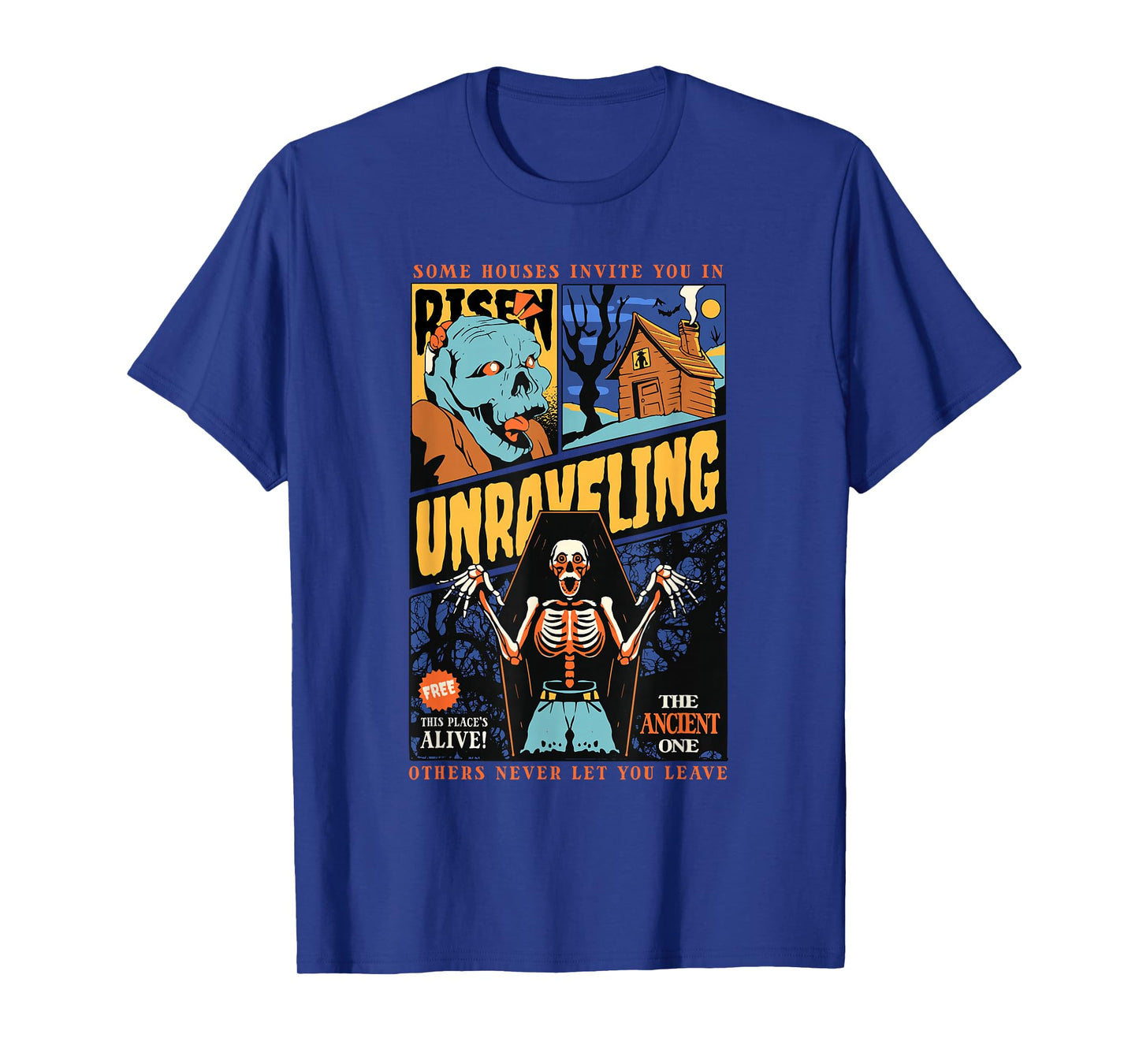 Monster Scary Haunted House T-Shirt