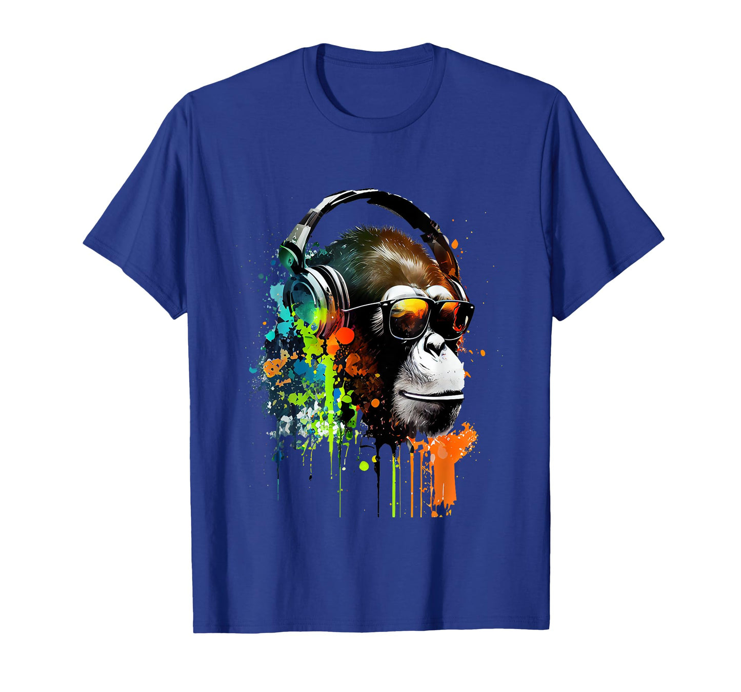 DJ Monkey monkey with sunglasses T-Shirt