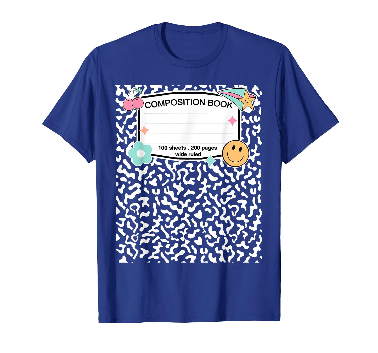Matching Group Halloween Teacher Composition Book Notebook T-Shirt