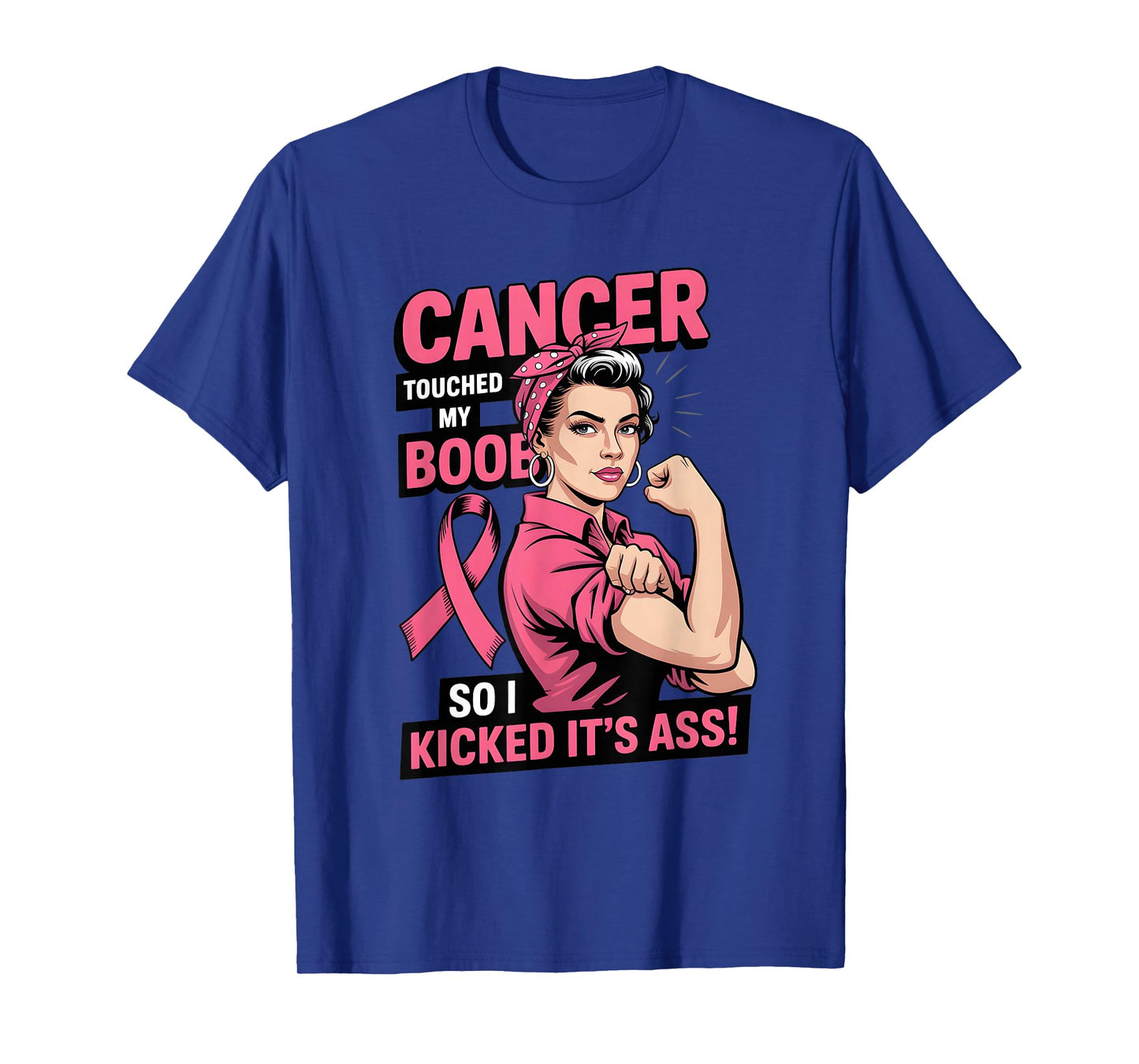 Cancer Touched My Boob Breast Cancer T-Shirt