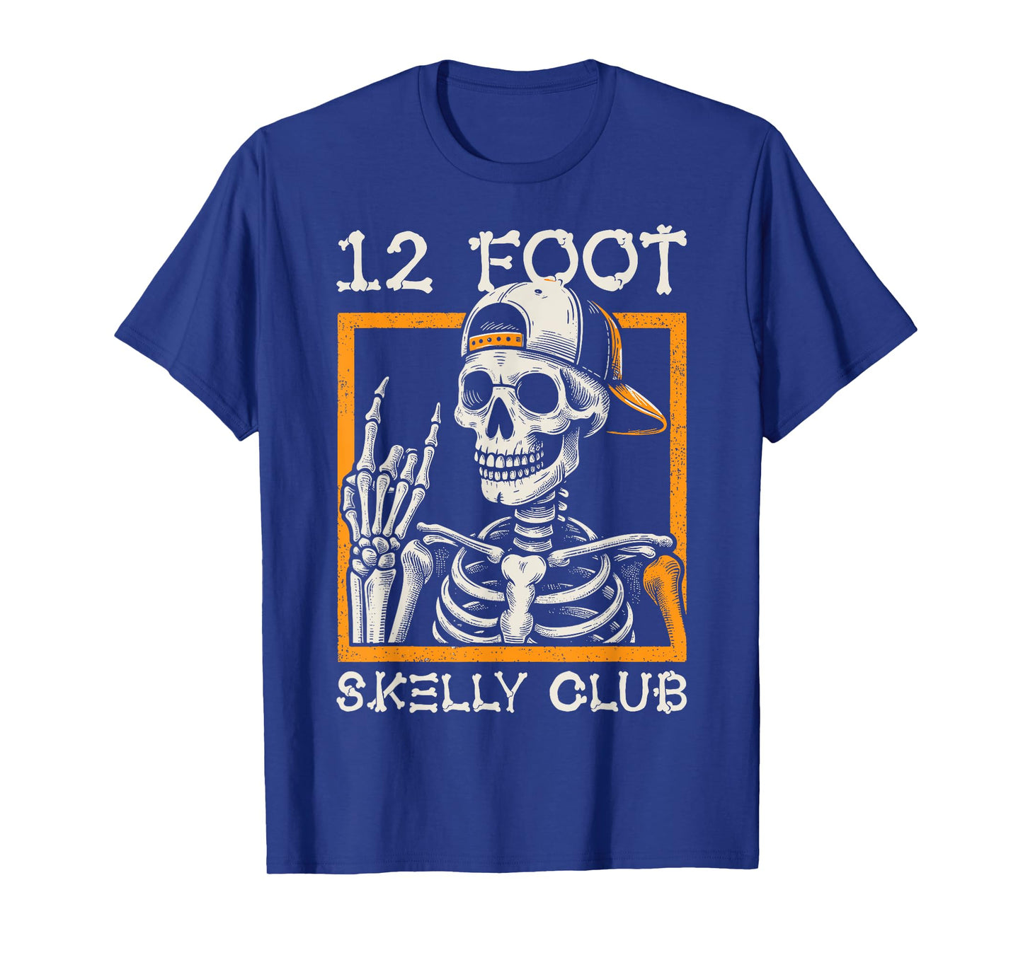 12 Foot Skelly Club - Halloween T-Shirt