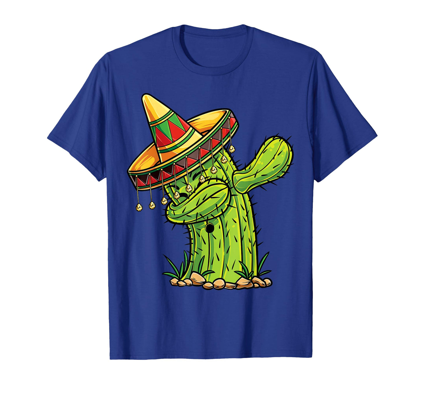 Dabbing Cactus Cinco de Mayo Boys Girls Men Women Mexican T-Shirt
