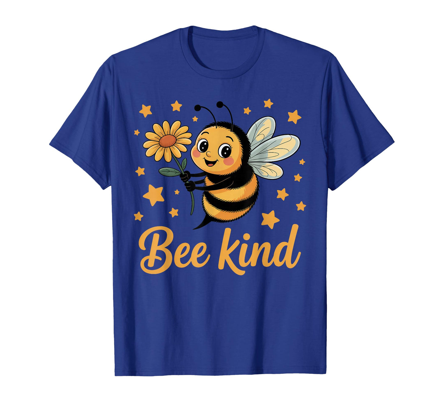 Bee Kind Cute bee with Flower Kindness T-Shirt