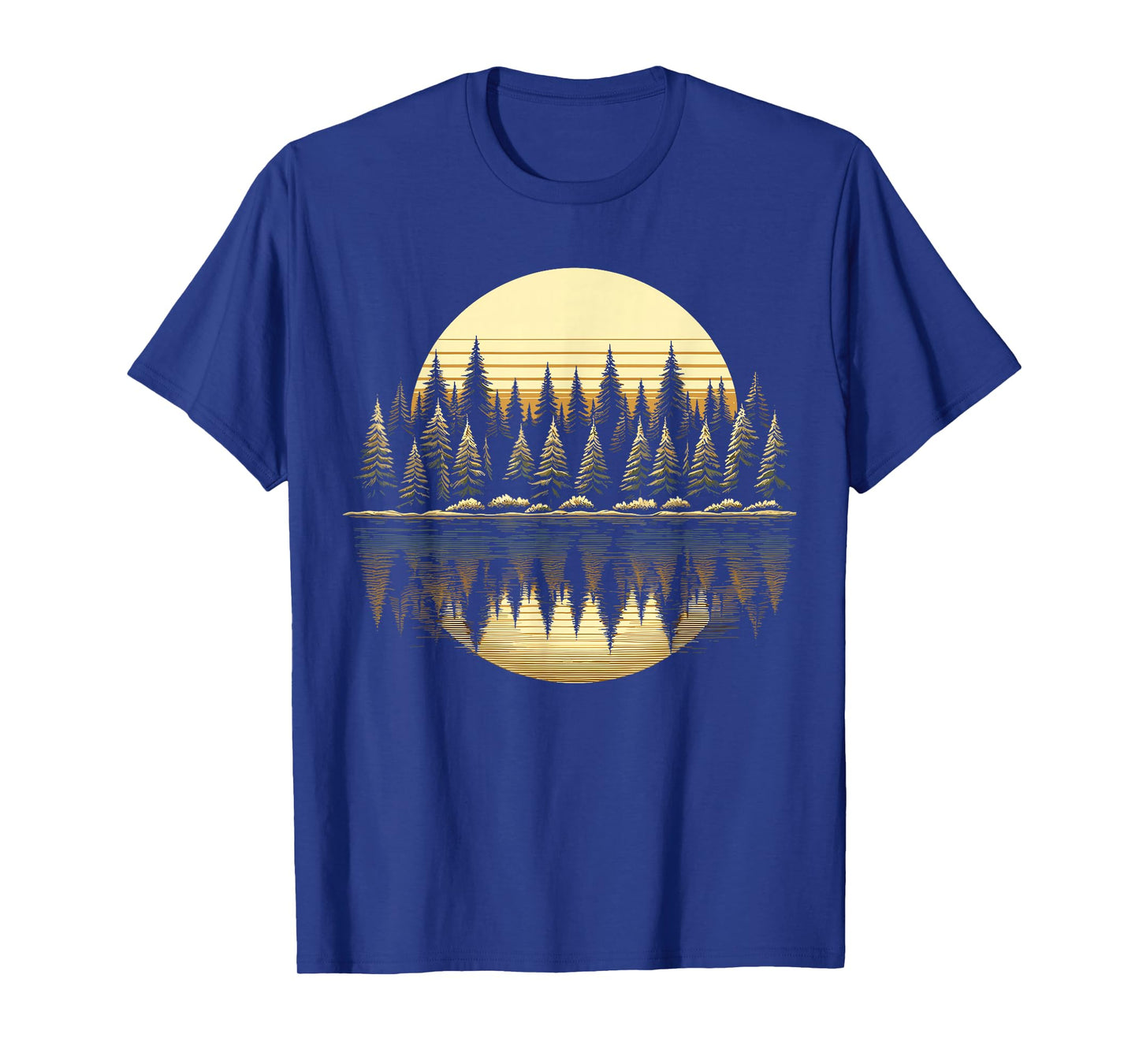 Trees Reflection Wildlife Nature Outdoor Forest T-Shirt