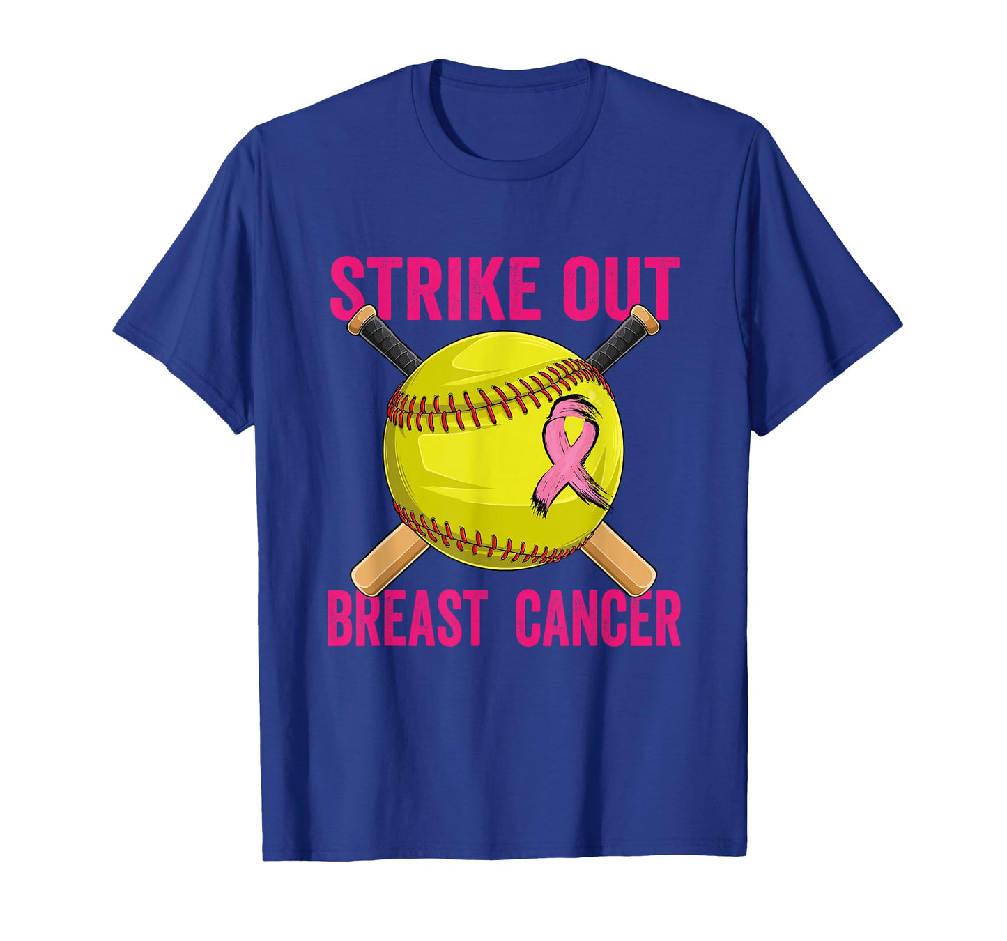 Strike Out Breast Cancer Awareness Softball Fighters T-Shirt