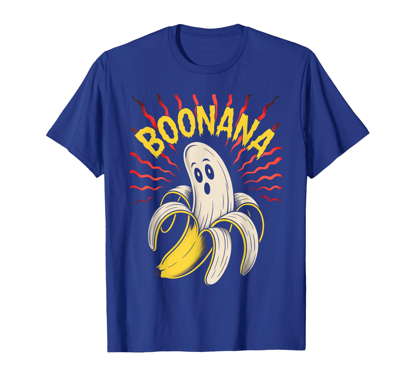 Boonana Cute Ghost Banana Halloween Costume Men Women Kids T-Shirt