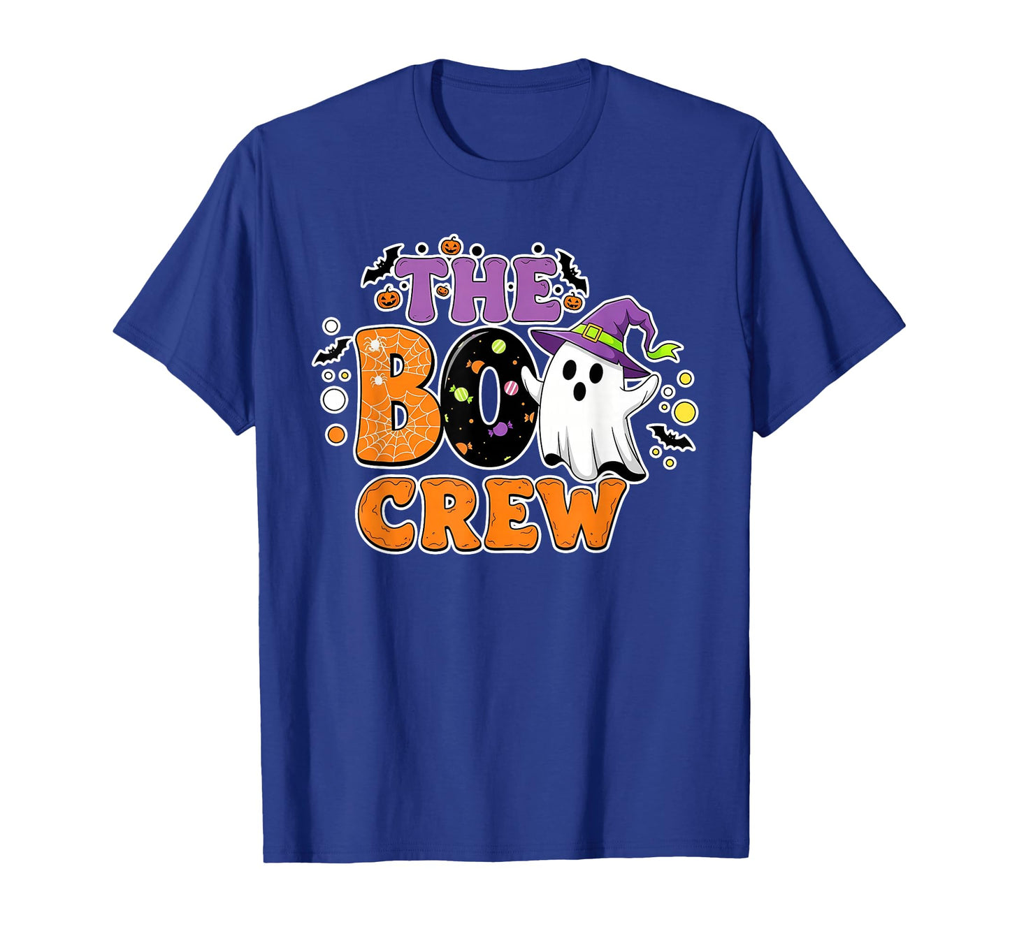 Halloween The Boo Crew Cute Ghost Spooky Family Matching T-Shirt