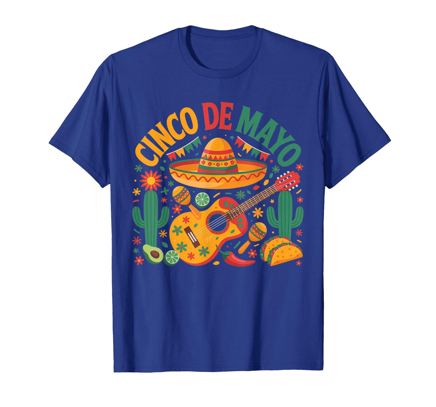 Happy Cinco de Mayo Fiesta Mexican Party 5 De Mayo Men Women T-Shirt