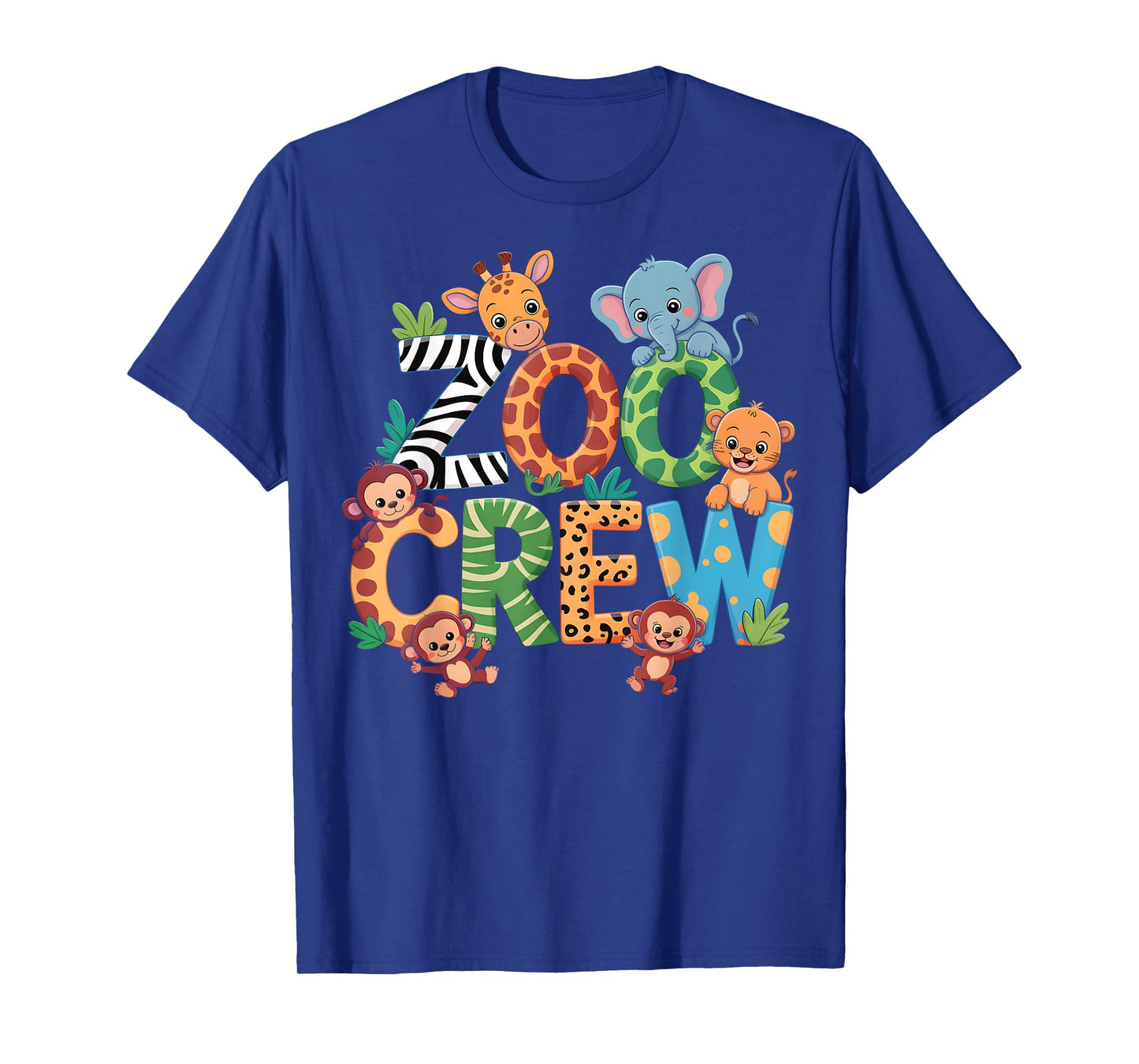 Zoo Crew Safari Jungle Wildlife Animal Zoo Keeper Boys Girls T-Shirt