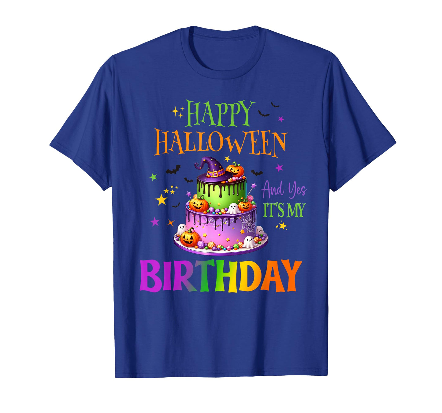 Halloween Skeleton Birthday Boy Party Spooly Girls Bday T-Shirt