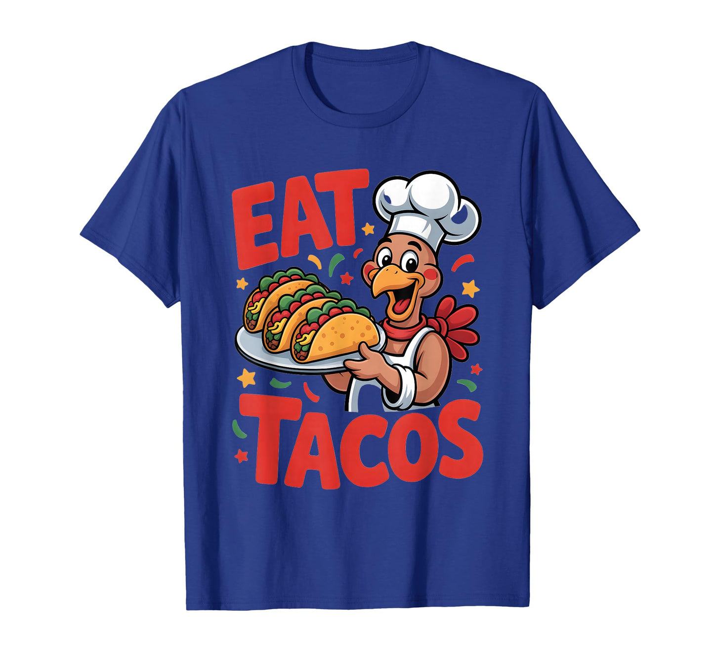 Funny Thanksgiving Turkey Eat Tacos T-Shirt