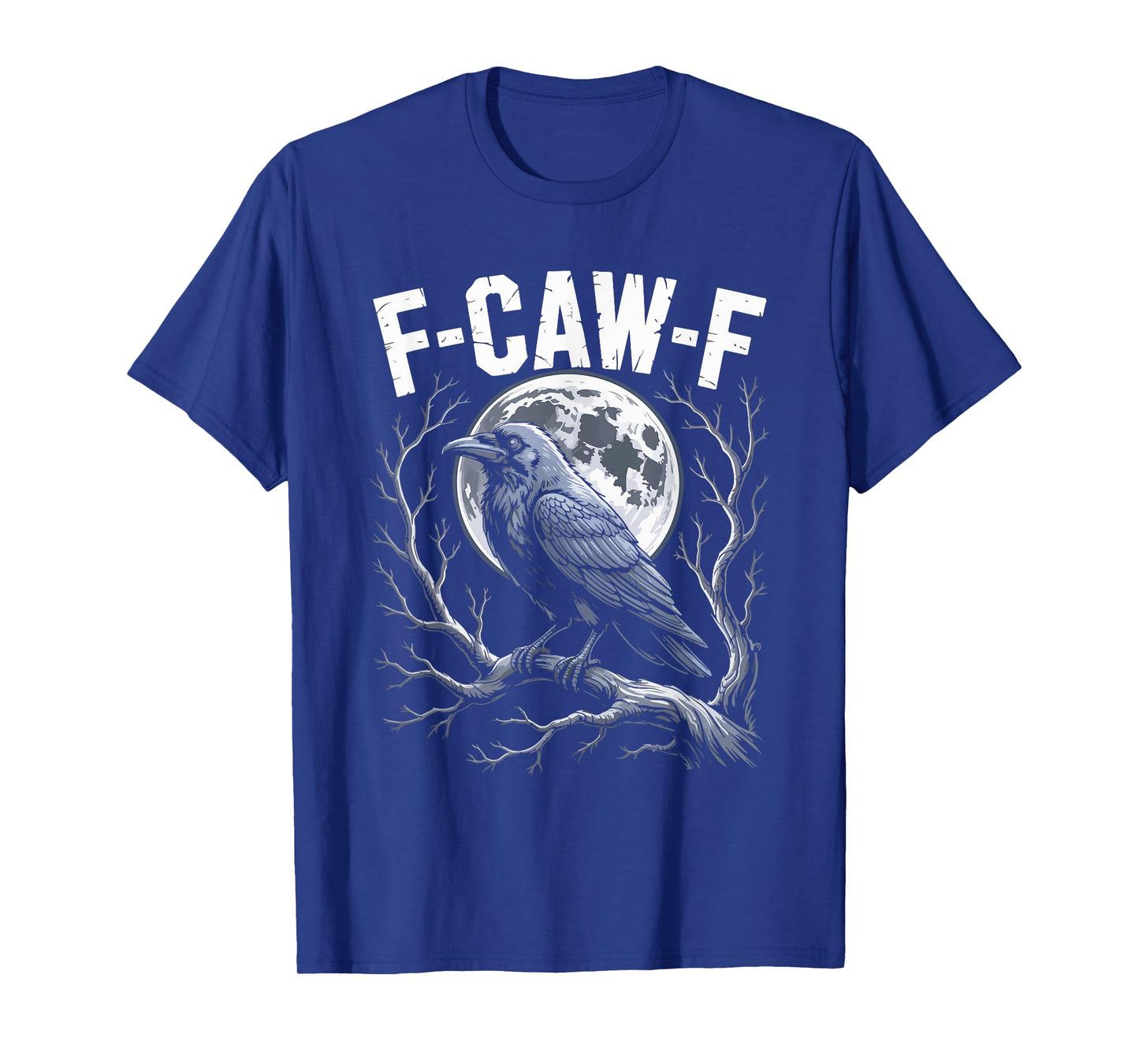 F-Caw-F Raven Sunset Humor Statement Gosic T-Shirt