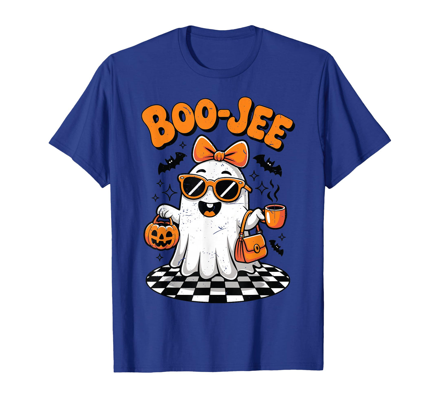 Cute Ghost Halloween Boo-JEE Boujee Teen Girl Toddler Funny T-Shirt