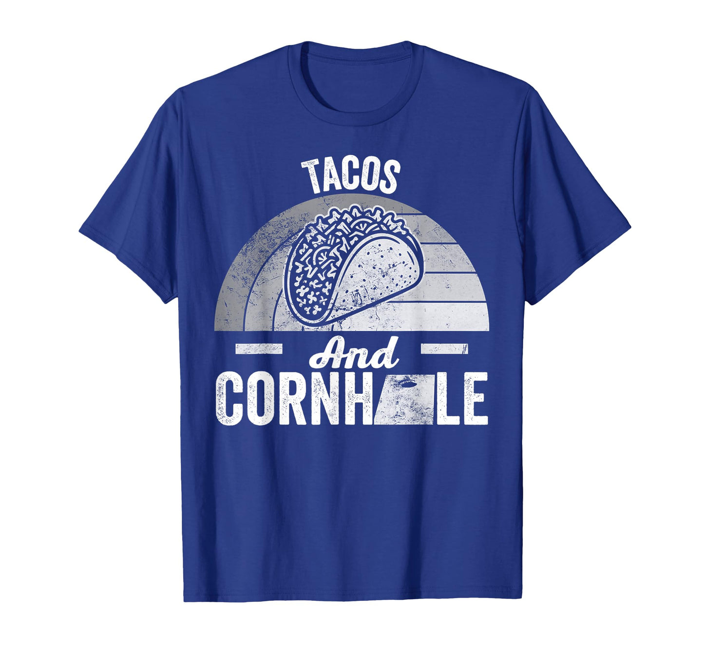 Tacos and Cornhole Enthusiast Style T-Shirt
