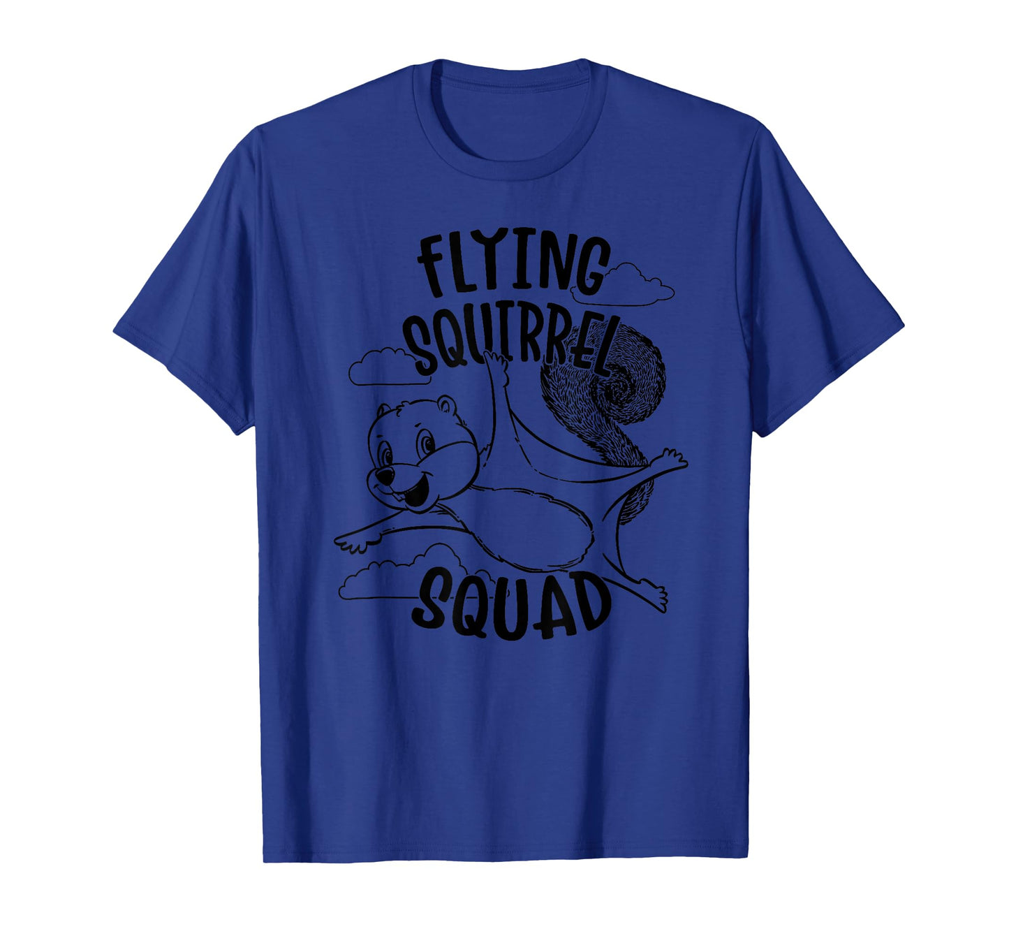 Flying Squirrel Squad, Funny Vintage Squirrels and Animal T-Shirt