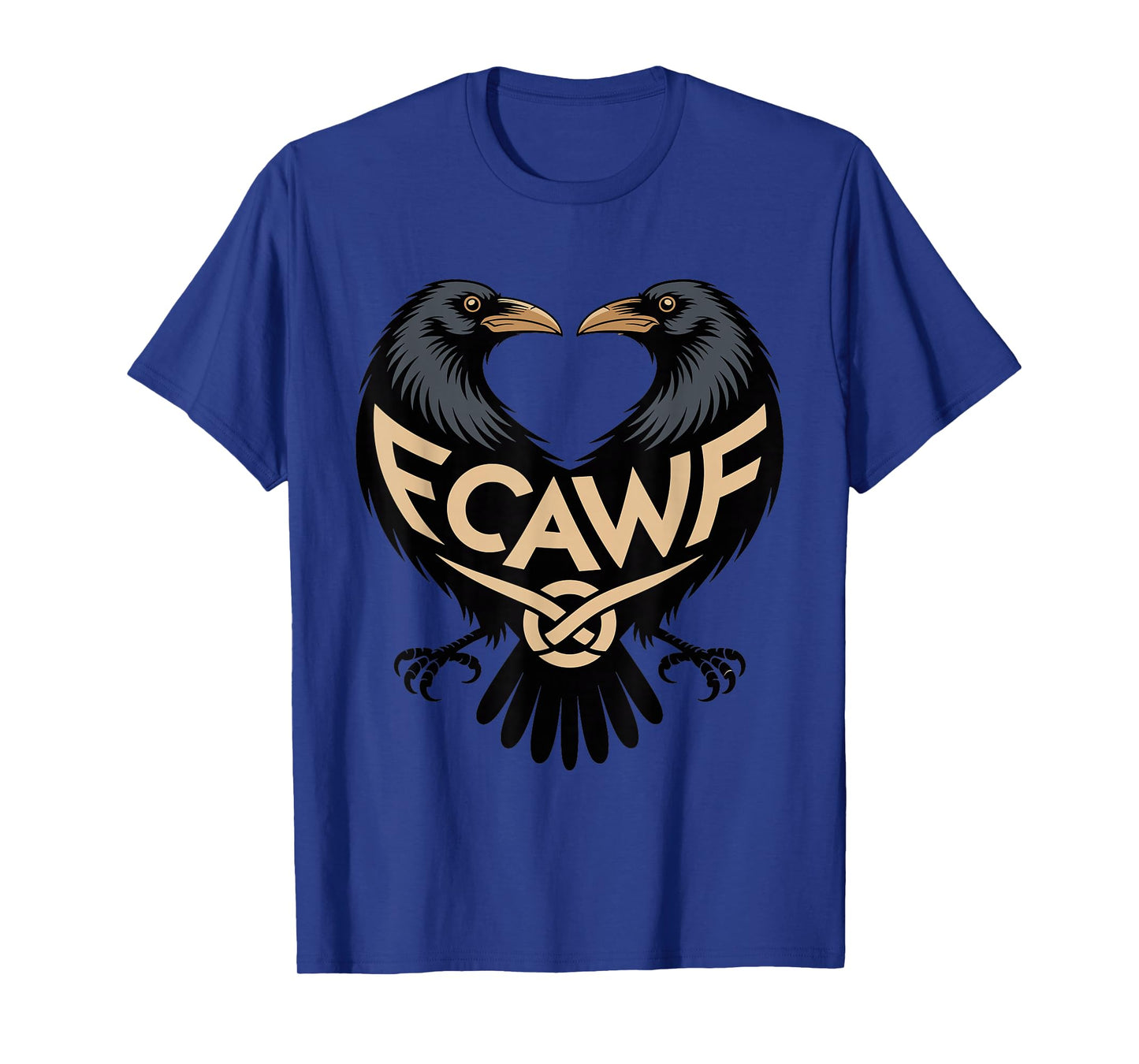 Celtic Raven F-CAW-F Viking & Pagan Knotwork Norse Mythology T-Shirt