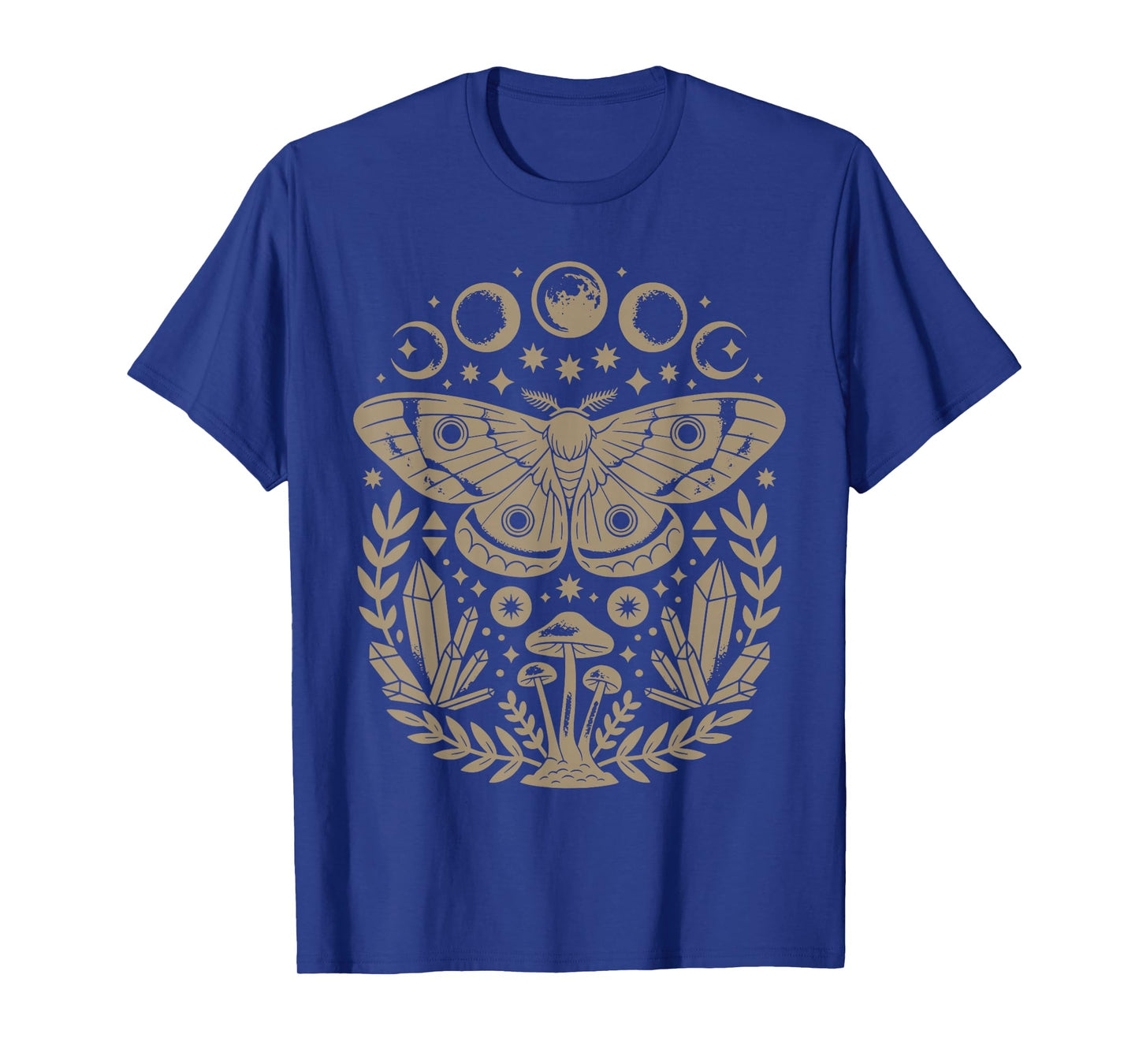 Cute Fairycore Moth Grunge Aesthetic Floral for Girls Women T-Shirt