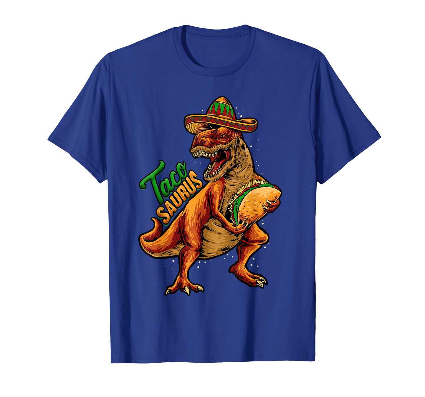 Tacosaurus T-Shirt Kids T-Rex Dinosaur Funny Taco Gift Fiesta T-Shirt