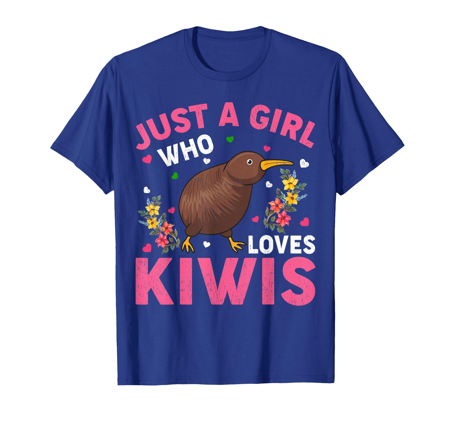 Kiwi Bird Lover Just A Girl Who Loves Kiwis T-Shirt