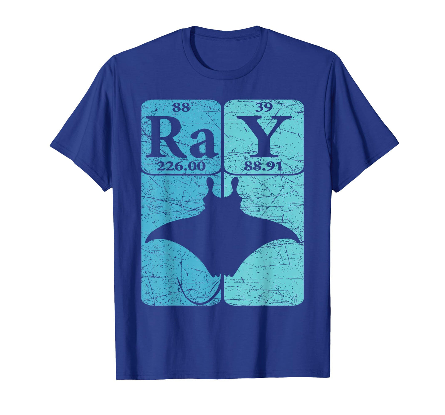 Manta Ray Periodic Table Elements Stingray T-Shirt