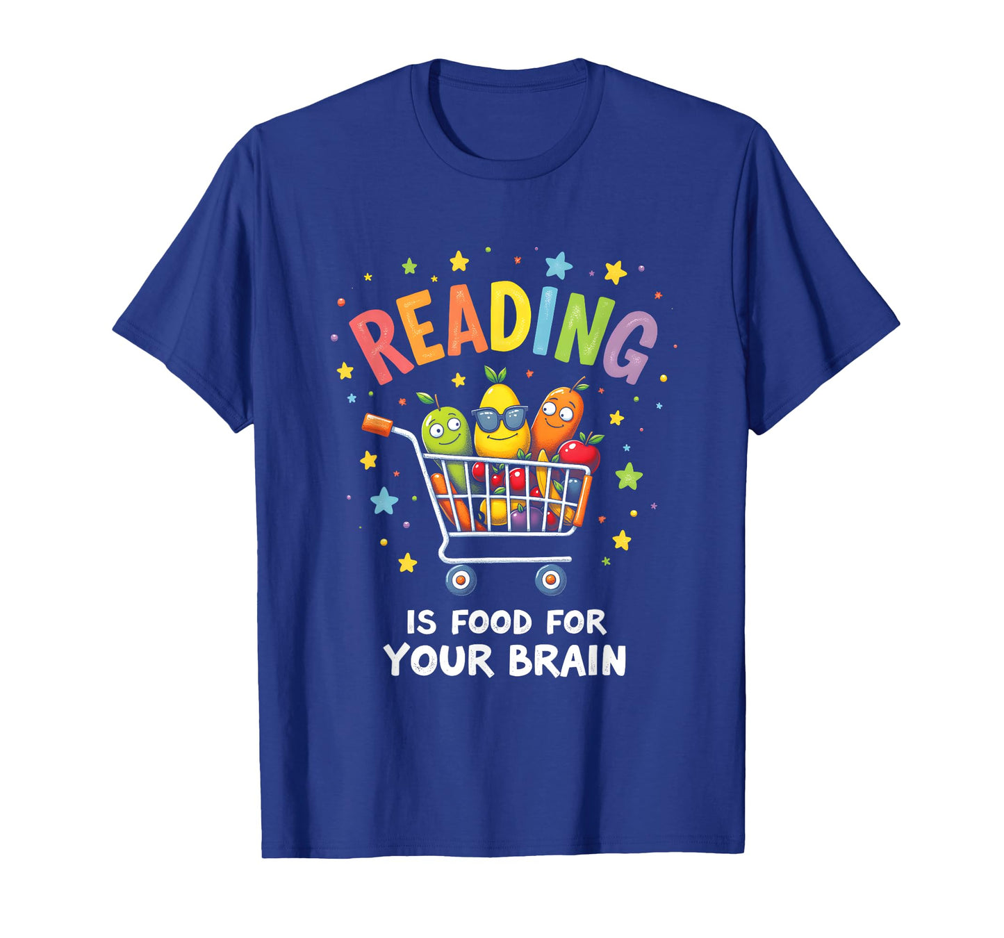 Reading Is Food For Your Brain Children's Books Kids T-Shirt