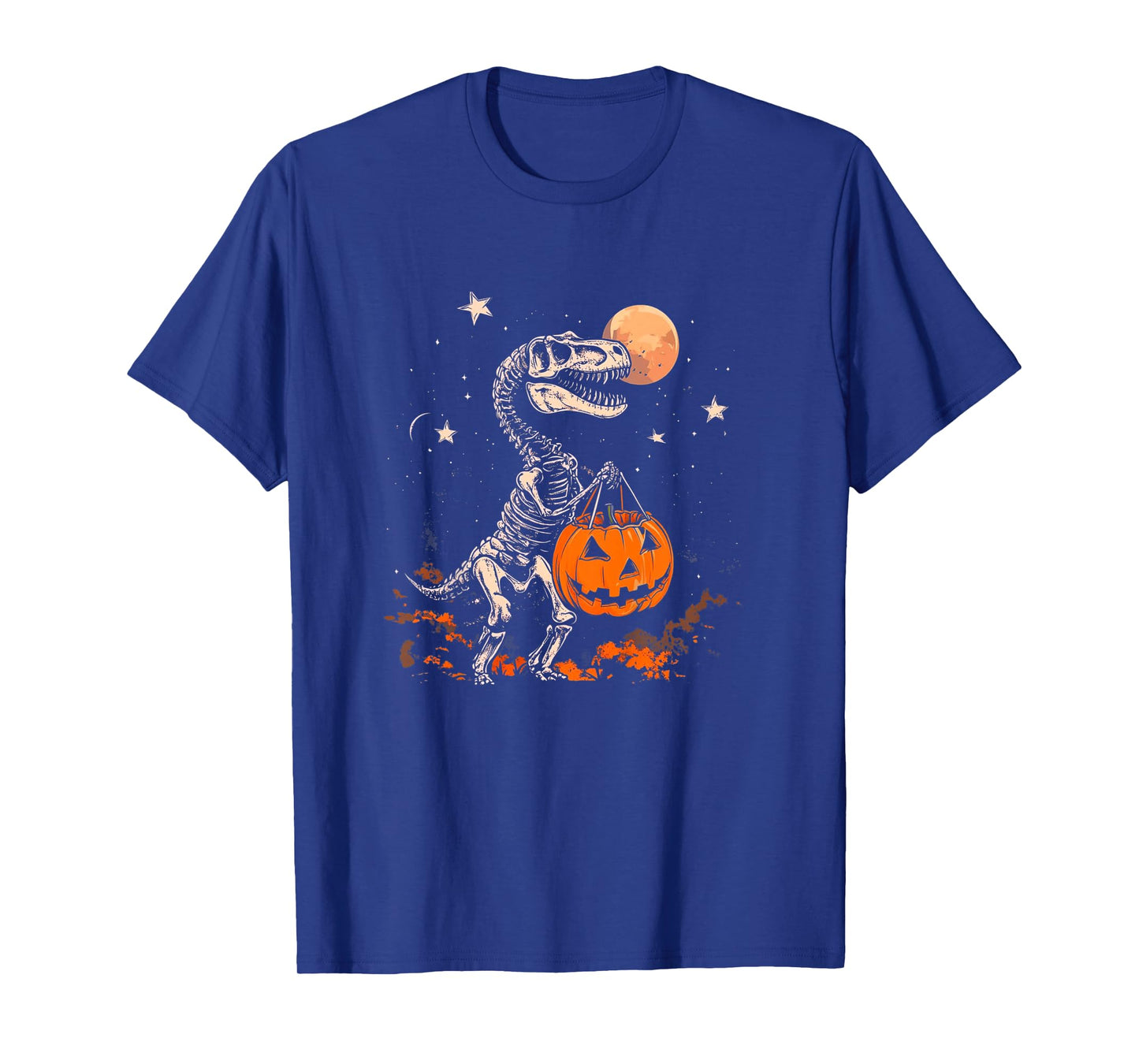 Kids Spooky Saurus Halloween T-Rex Dinosaur Kids Boys Toddler T-Shirt