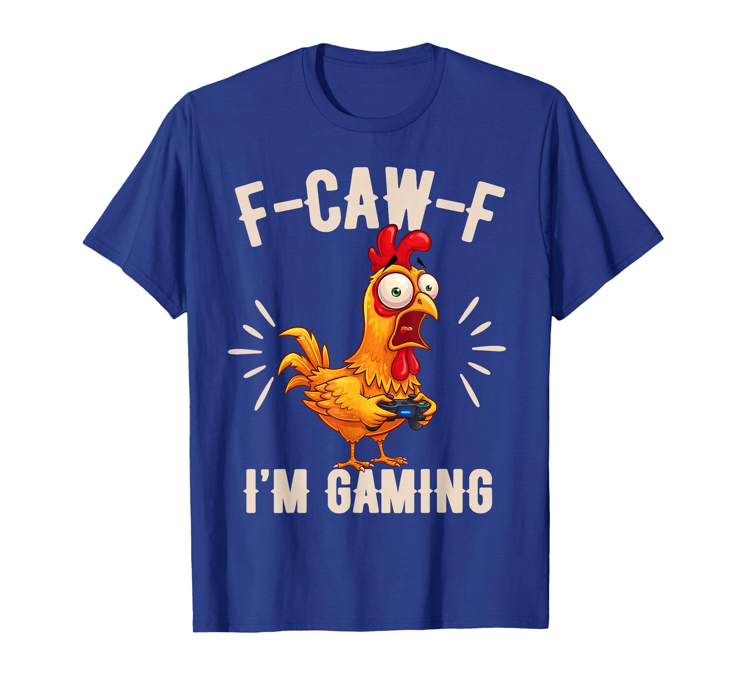 FCAWF Funny Farm Animal Humor for Bird Lovers Rooster Gaming T-Shirt