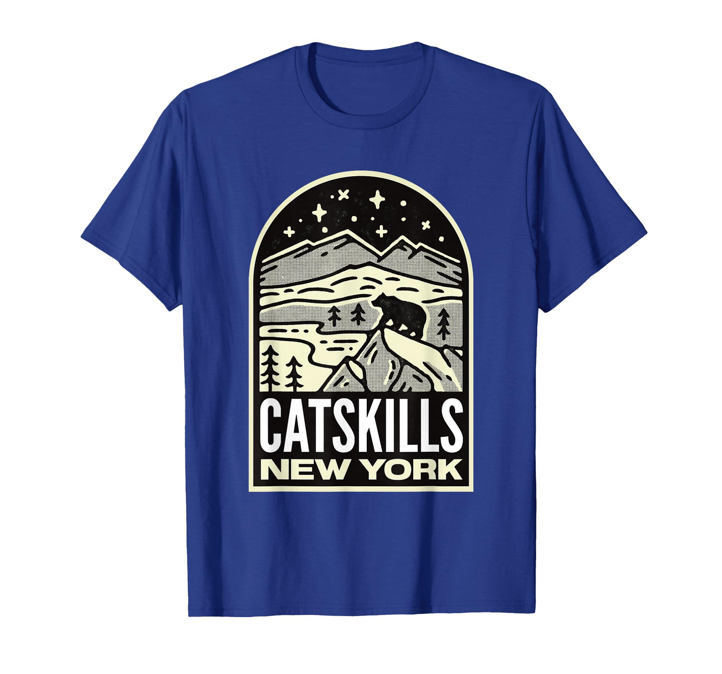 Catskills New York Mountains Vintage T-Shirt