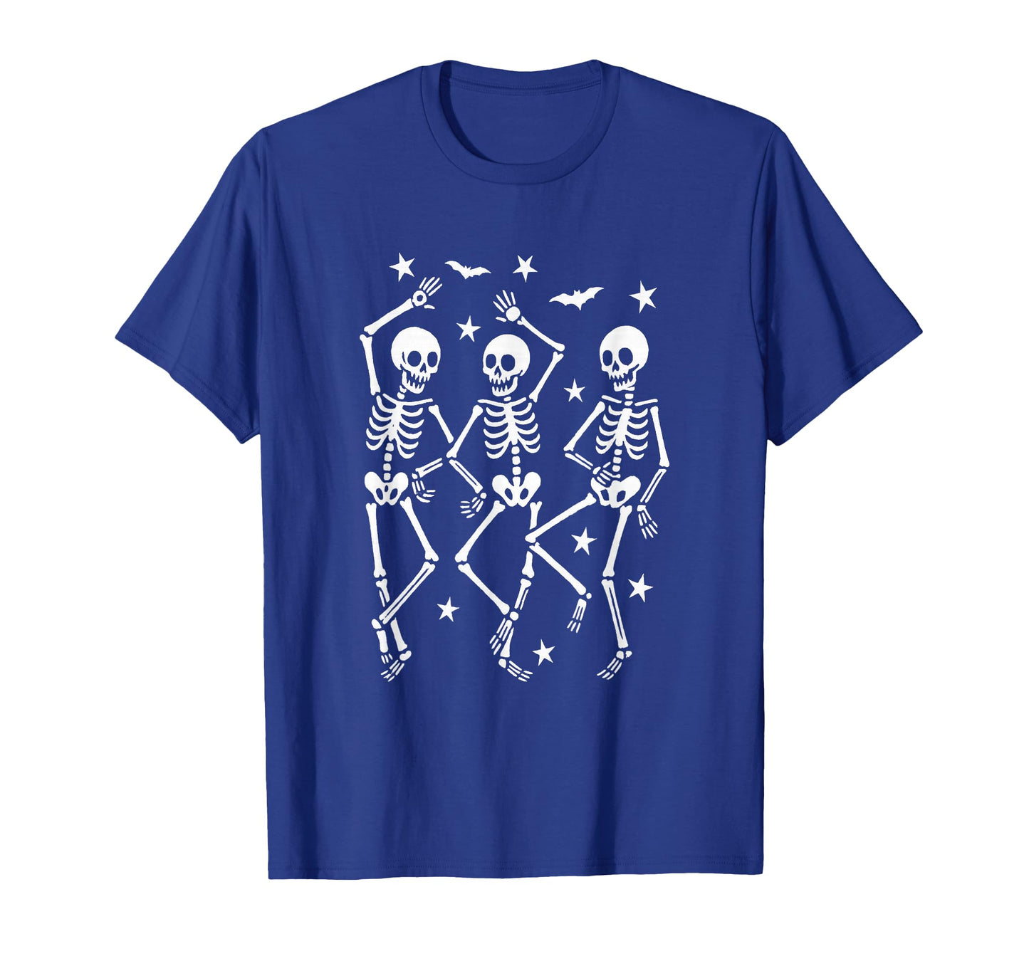 Dancing Skeletons Funny Spooky Halloween Costume T-Shirt