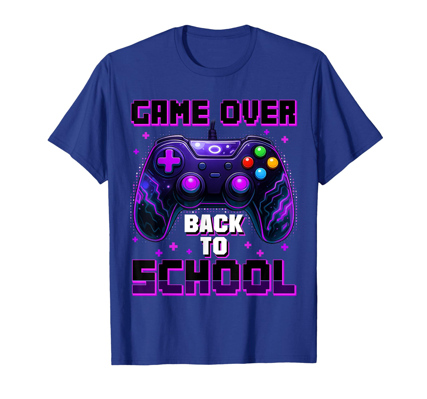 Controller Game Over Back To School First Day Of School Boys T-Shirt