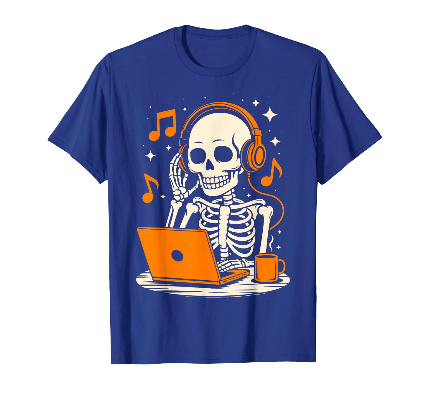 Halloween Skeleton Chilling Costume T-Shirt