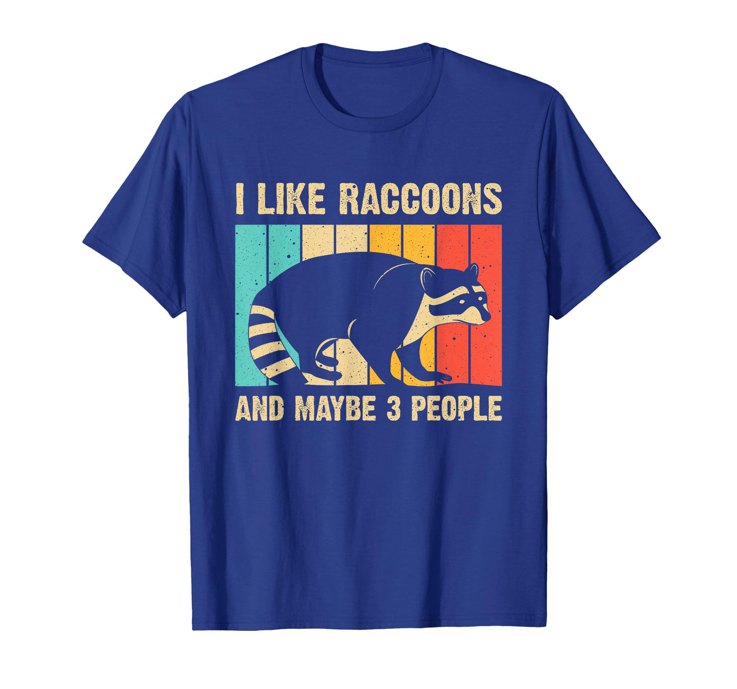 Funny Raccoon Design For Men Women Raccoon Lover Introvert T-Shirt, Black