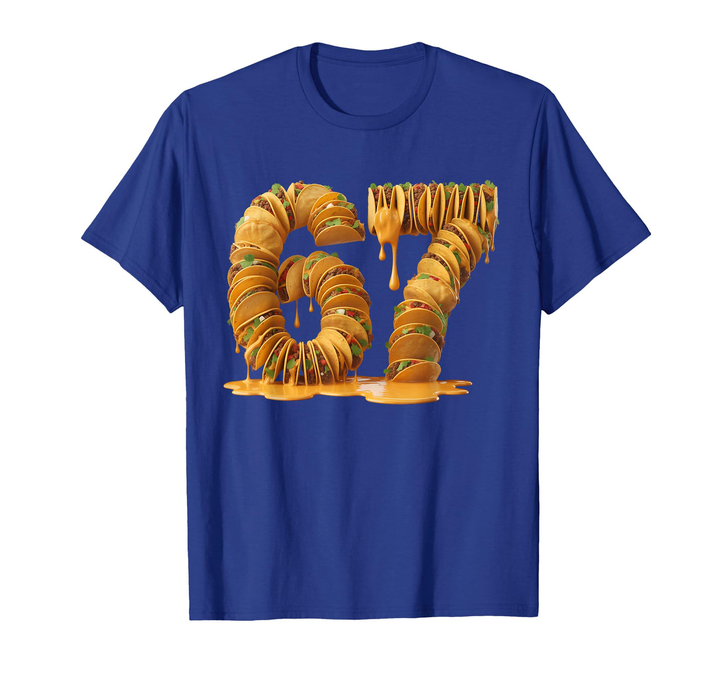 67 Six Seven Tacos Brainrot Viral Meme Halloween Funny T-Shirt