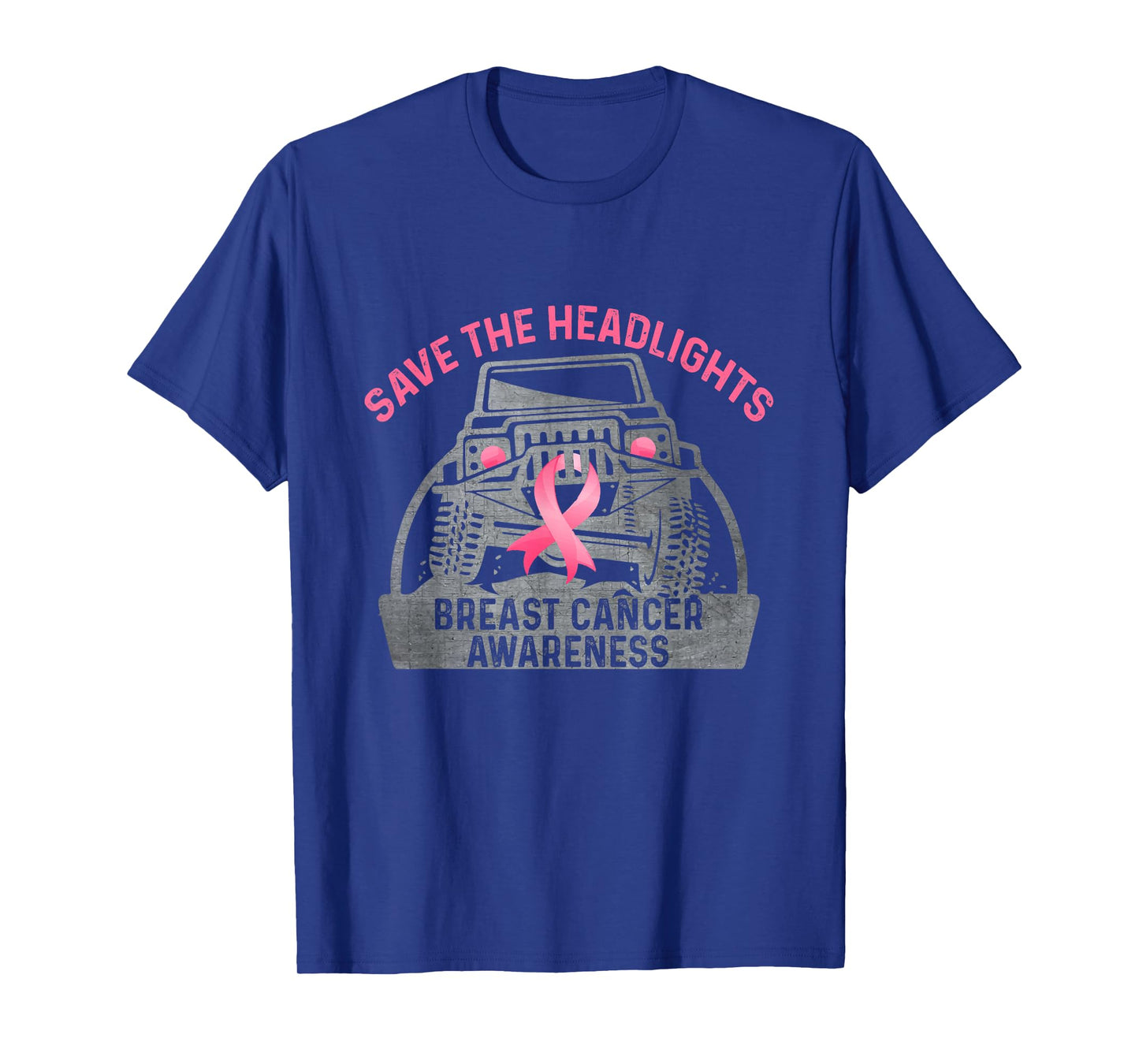 Save The Headlights Breast Cancer Awareness T-Shirt