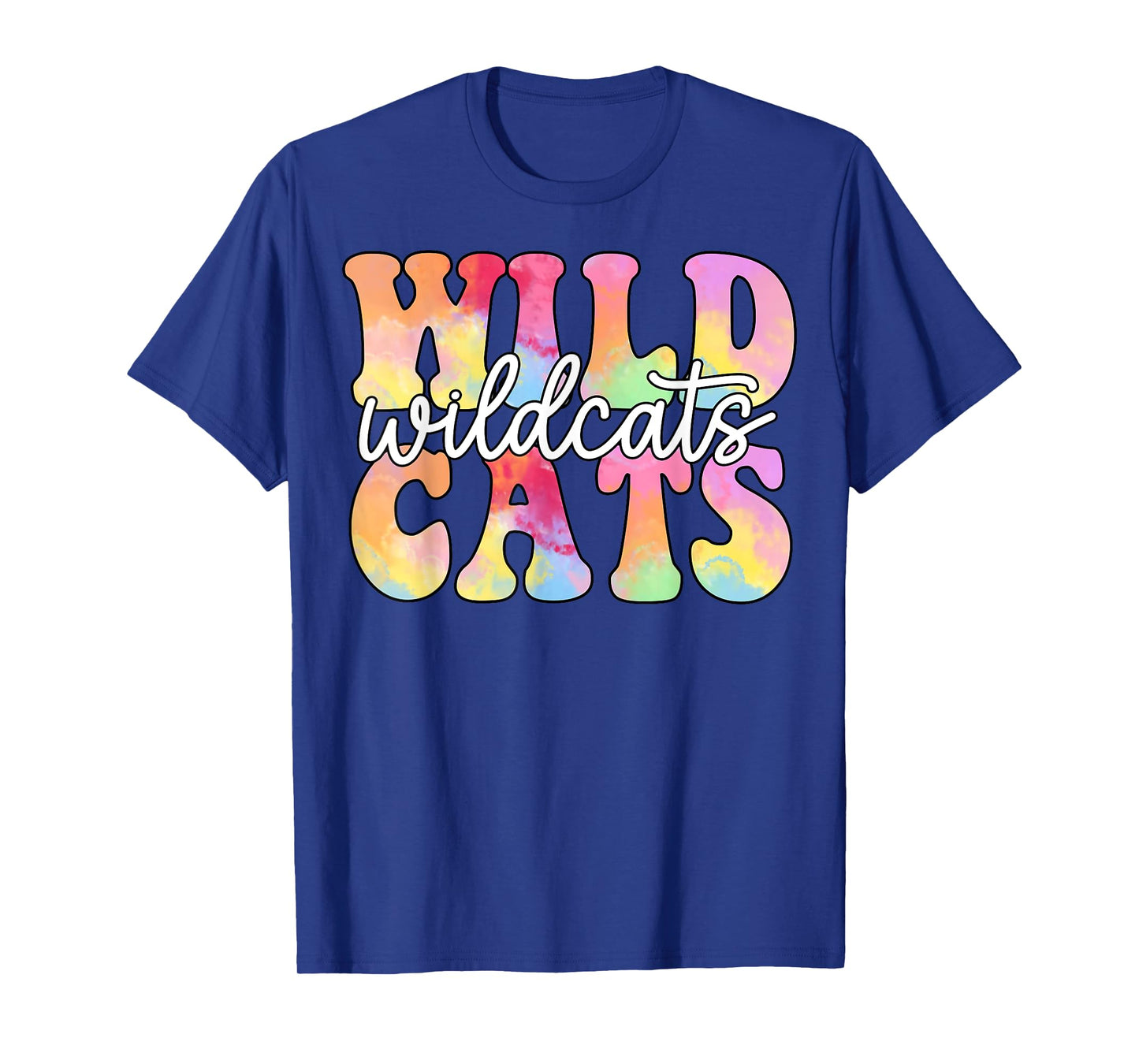 Wildcats School Tie-Dye T-Shirt
