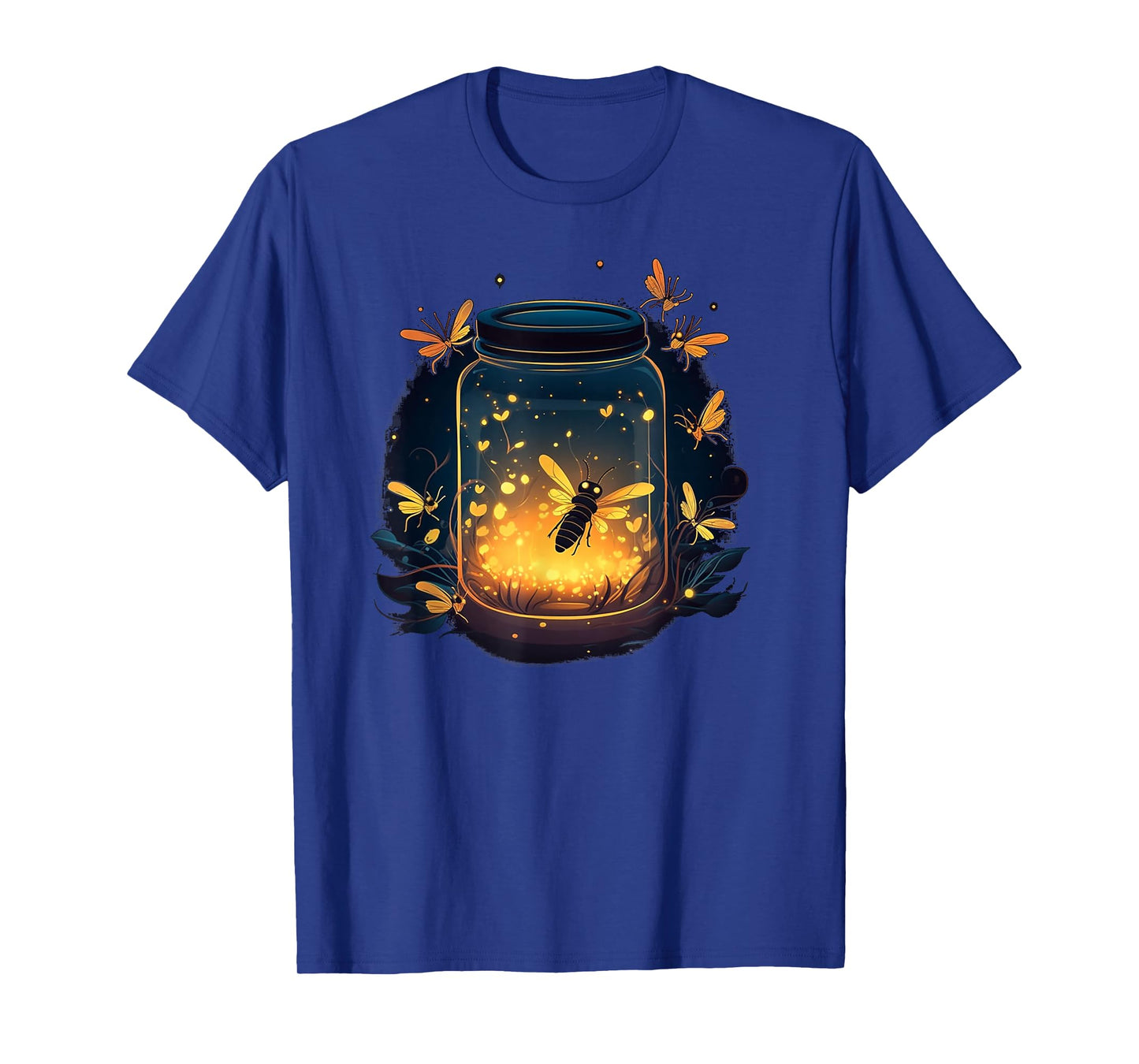 Glowing Fireflies in Jar T-Shirt