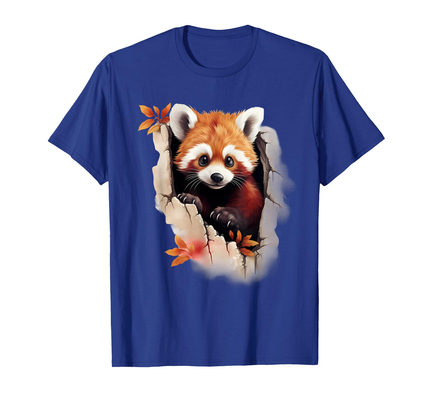 Red Panda Lover Forest Animal Motif Nature Cute Red Panda T-Shirt
