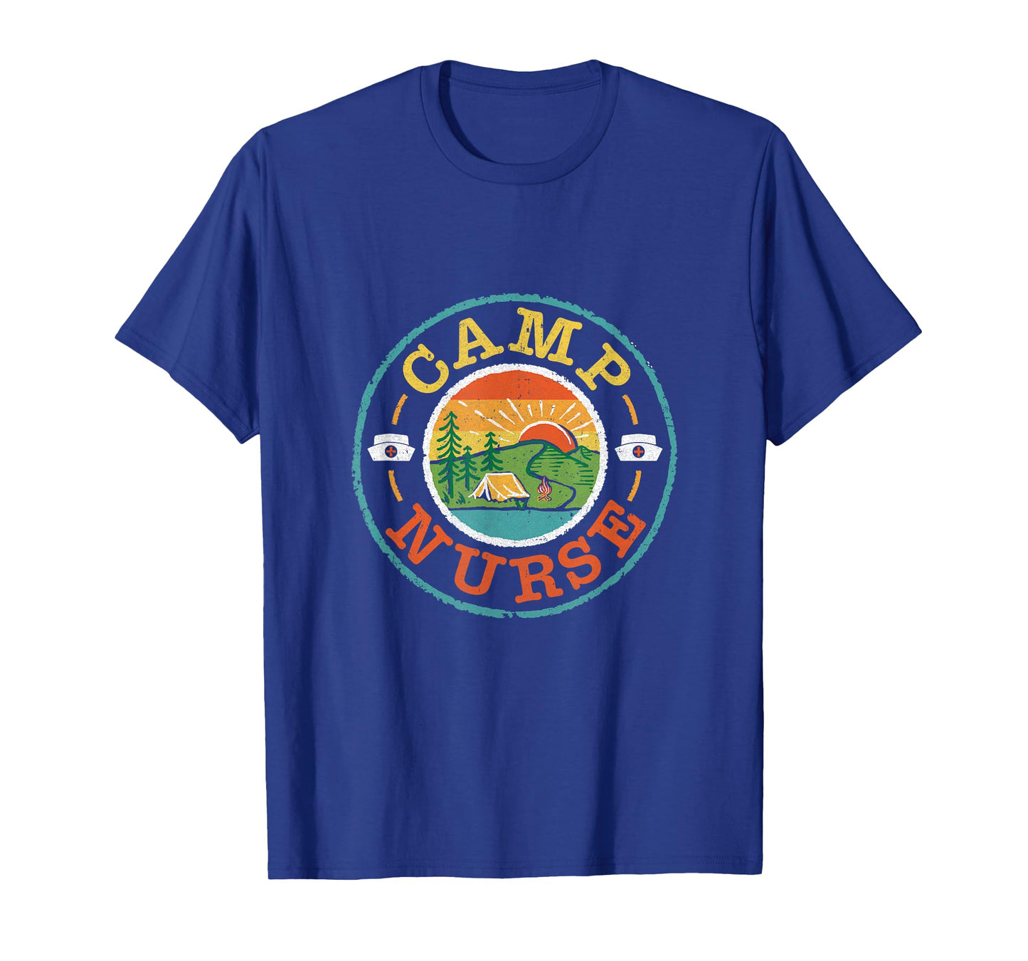 Camp Nurse Camping Nursing Registered Nurse Camper T-Shirt