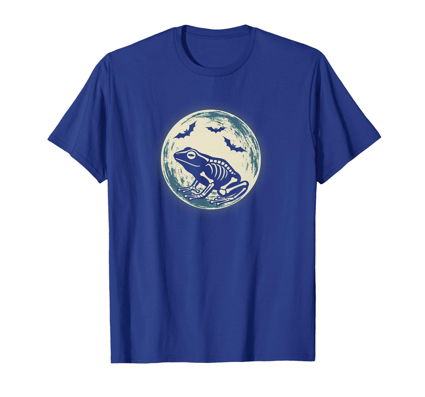 Spooky Frog Skeleton Shirt Skele-Frog Funny Halloween Tee T-Shirt